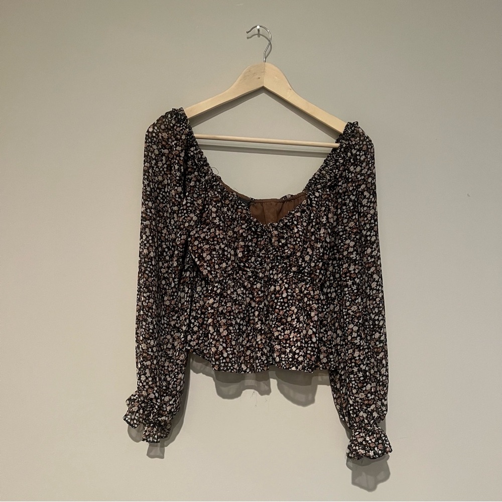 Flowery Blouse